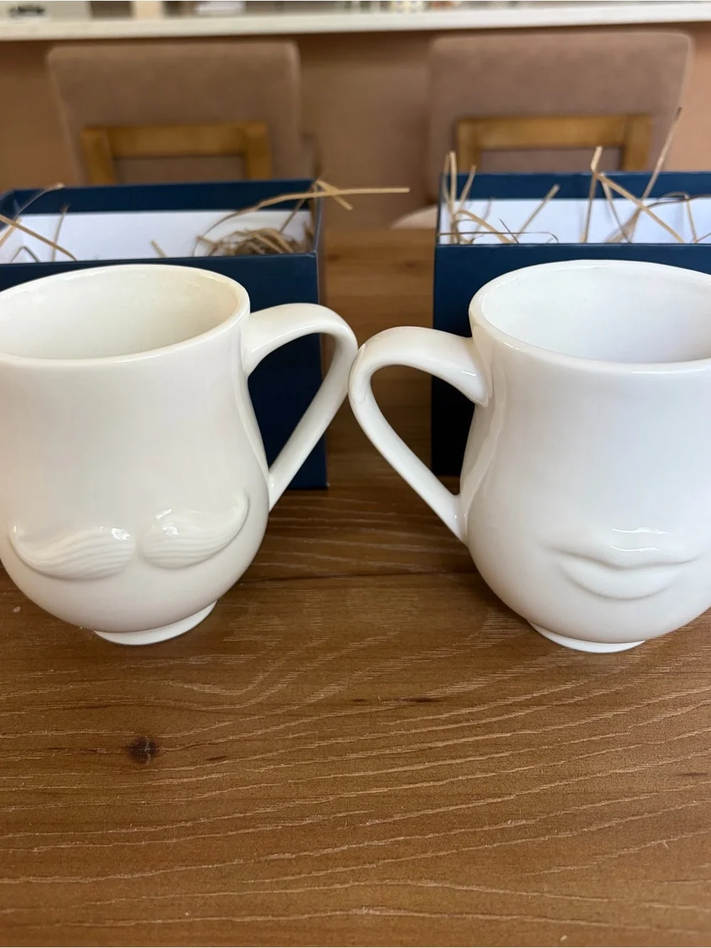 Jonathan Adler Mr. & Mrs. Muse Mugs - Set of 2 NIB